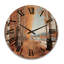 Horloge murale en bois massif Watertown-1753703992
