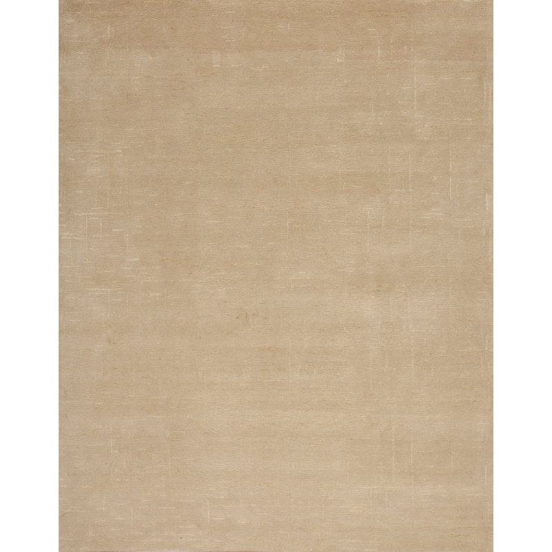 Modern Tibet Hand Knotted Abstract Area Rug, Rectangle 9' x 12'