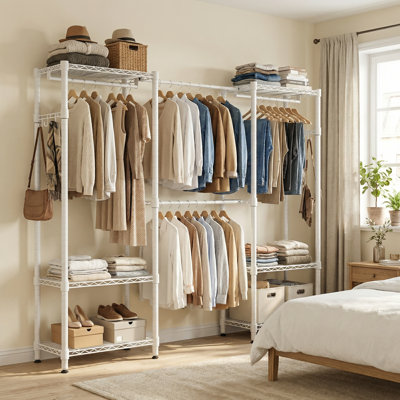 Fayette Metal Adjustable Clothing Rack