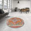 Tapis traditionnel mehroon/noir/crème Dabo-316485848
