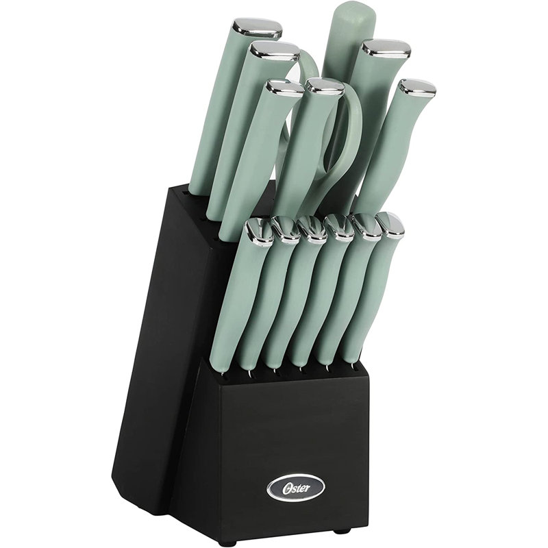Ensemble de couverts en acier inoxydable 15 pièces en bleu foncé, Menthe