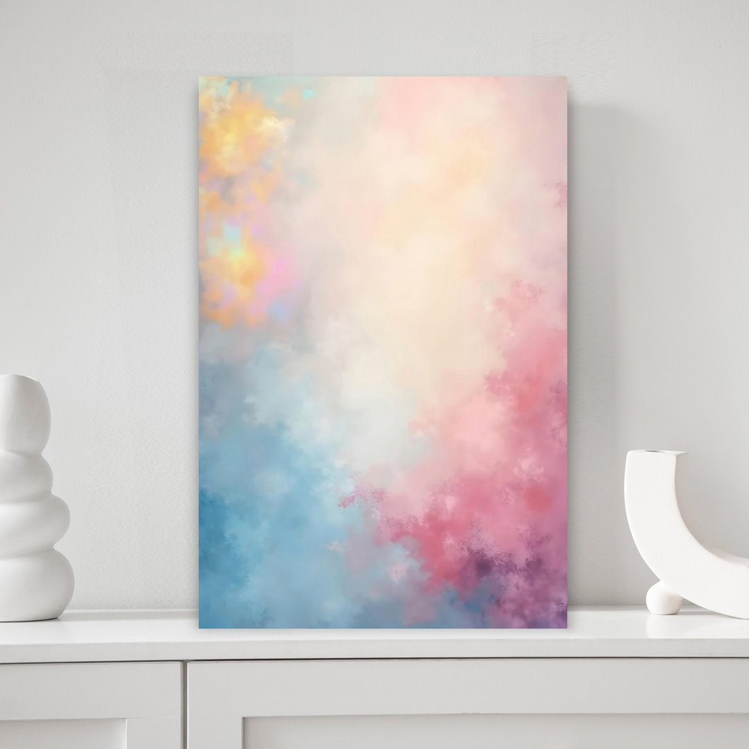 Contemporary Art Abstract Contemporary Dreamy Wall Art by Alpenglow Workshop - Wrapped Canvas Print