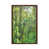 Classic Brown Wood Floater Framed