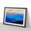 Mist over the Mountains - Picture Frame Graphic Art Print-55733552-55733553