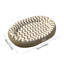 Lit pour chien Winter Dog 19,7 x 15,7 po très épais avec coussin amovible, kaki-131215193