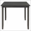 Ensemble de table de salle à manger 6 pièces, table rectangulaire, 4 chaises et banc