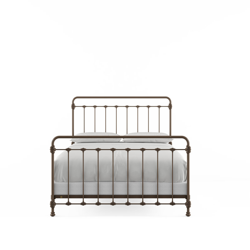 160 Picket Fence Bed | Complete Standard, California King, Bronze