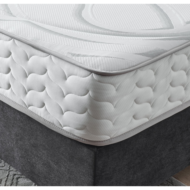 8” Vanguard Medium-Firm Mattress – Made in NJ – Durable Support & Comfort – CertiPUR-US Foam & Innerspring – Fiberglass-Free – Bed in a Box