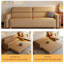 Coussin convertible 70,87 po en polyester brun-130031223