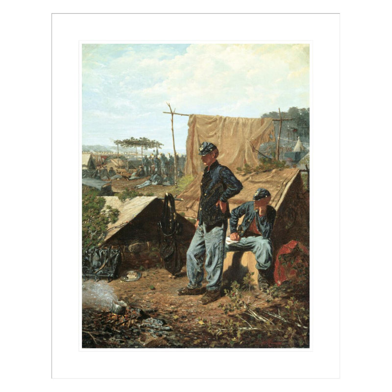 «Home Sweet Home» par Winslow Homer, impression giclée encadrée, H 29,25 po x l 23,5 po