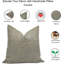 Linen Square Indoor/Outdoor Pillow Cover-1832862022