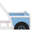 Classic Car-Shaped Platform Bed With Wheels