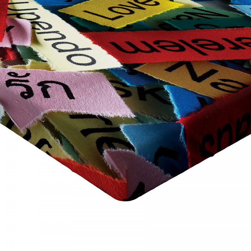 Microfiber Patterned Fitted Sheet, Full Fitted Sheet