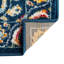 Tapis bleu / jaune / orange à motif floral Arenas-451648553