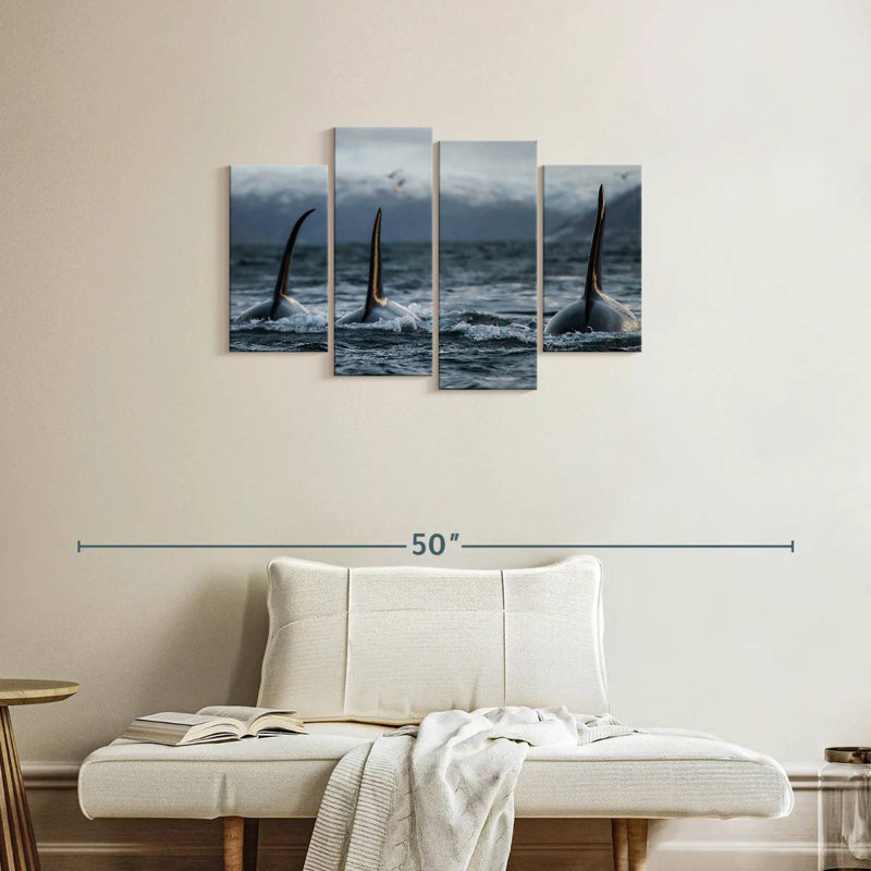 Brampt Norway Orca Trio, 22" H x 36" W