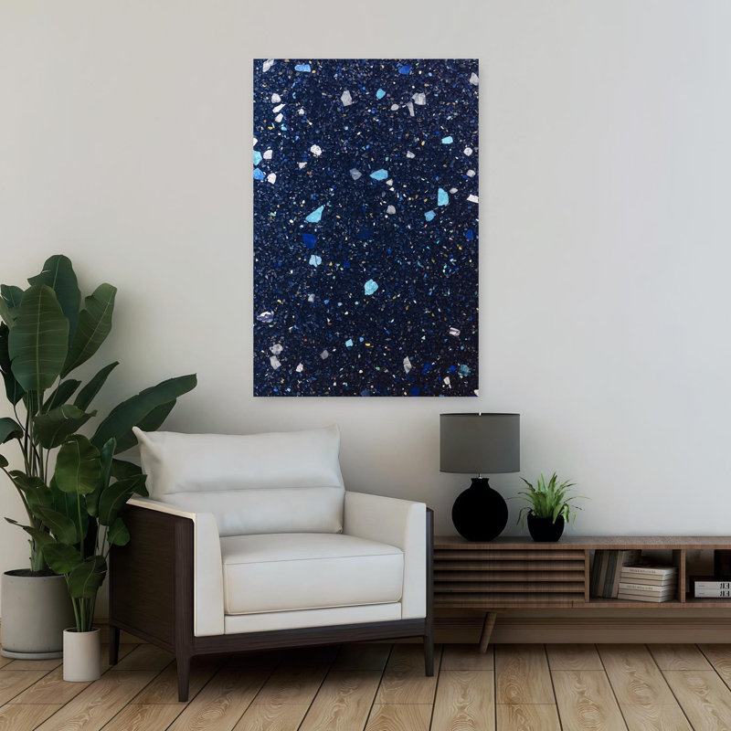 Art contemporain contemporain abstrait, H 36 po x l 24 po
