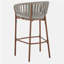 Ensemble de 2 tabourets de bar Lodi
