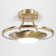 Mcroberts Modernistic Semi Flush Eco Friendly LED Ceiling Light Fitting in Brushed Finish