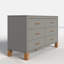 Commode double 6 tiroirs en bois robuste-1367436720
