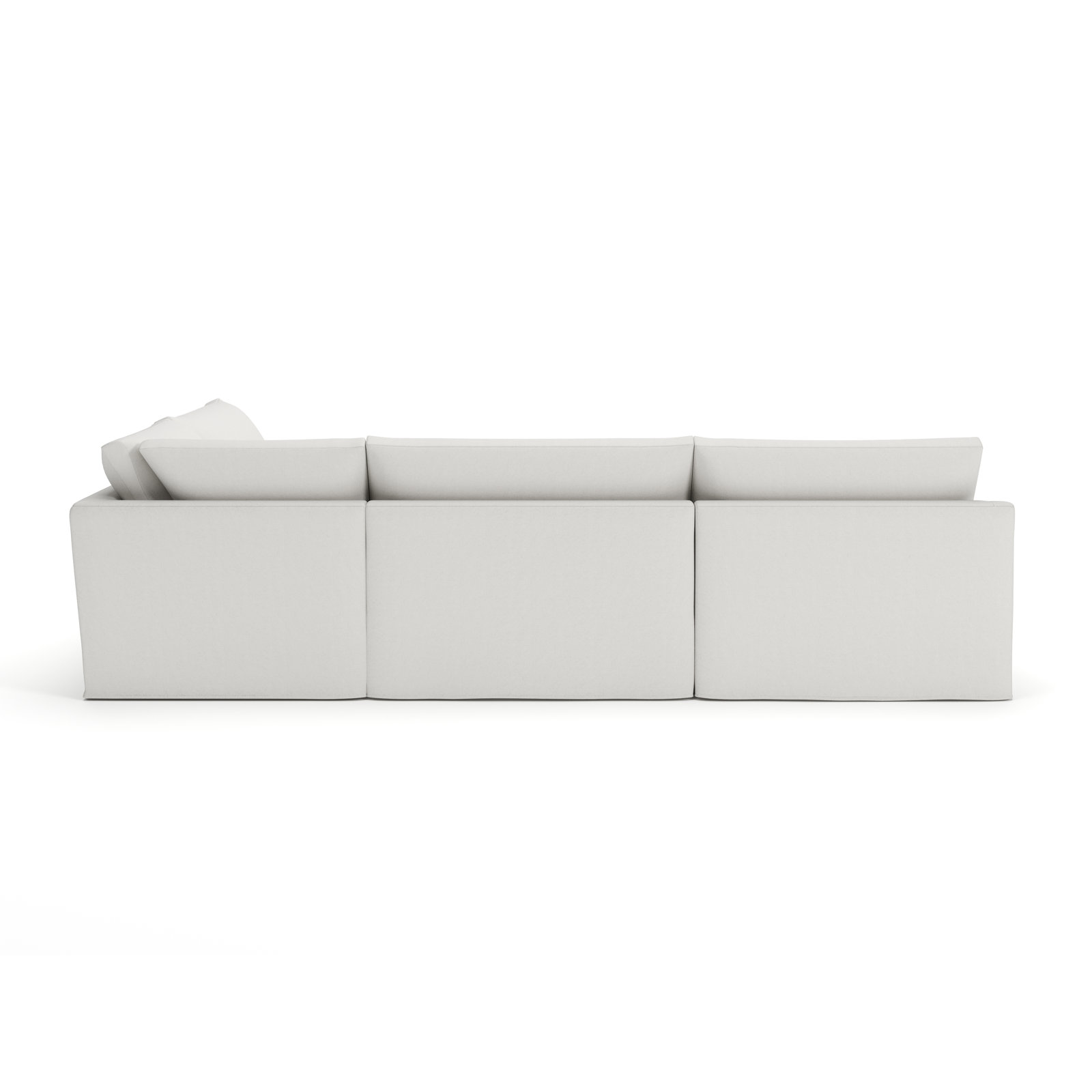 Wrenley 4-Piece Modular Sectional, Macarena Beige, Right Hand Facing