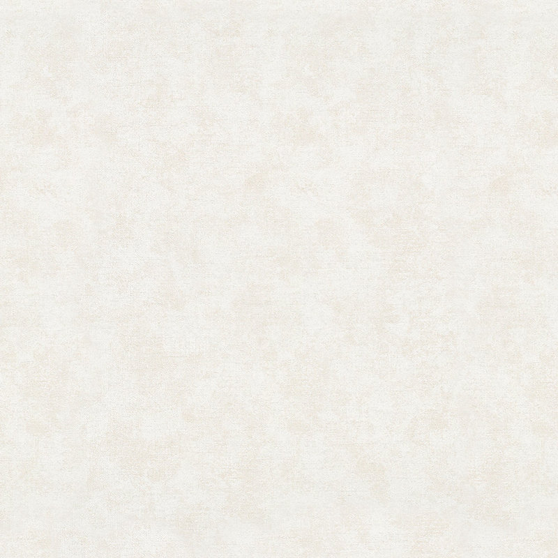 Flora Collection Shimmery Plain Wallpaper Roll, Cream
