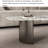 Unique-shaped minimalist marble coffee table-471311681