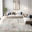 Tapis lavable moderne antidérapant (brun)-1797716000