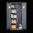 Metal Lockers, Cleaning Tool Cabinet With Locking Doors, Adjustable Shelves-1285088244