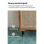 Armoire d'appoint moderne simple en rotin tissé