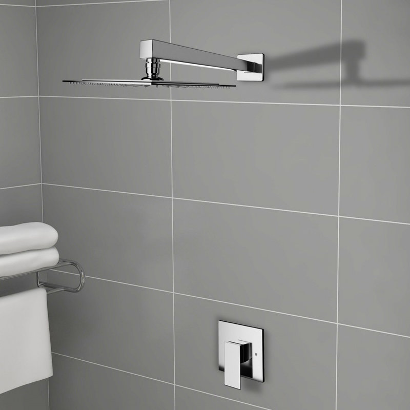 All-In-One Kit with Rough in-Valve, Chrome