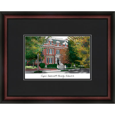 NCAA VCU Rams Academic Lithograph Picture Frame