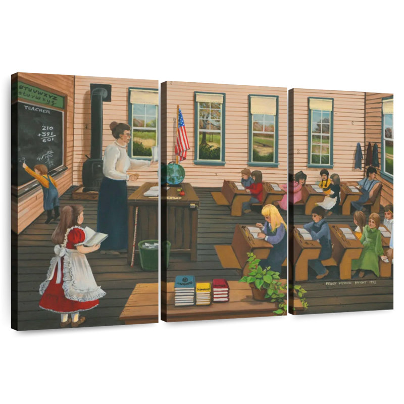 Classroom, 24" H x 38" W