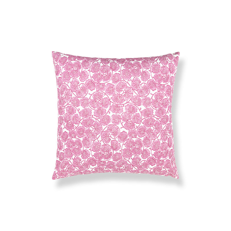 Pillow Cover & Insert, Square 22", Azalea