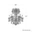 New Orleans 10 Light 28in x 31in Chandelier in Heirloom Gold with Clear Radiance Crystals-1144233456-1144233458