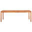 Abell Rectangular Acacia Solid Wood Outdoor with Umbrella Hole Dining Table-1475407532