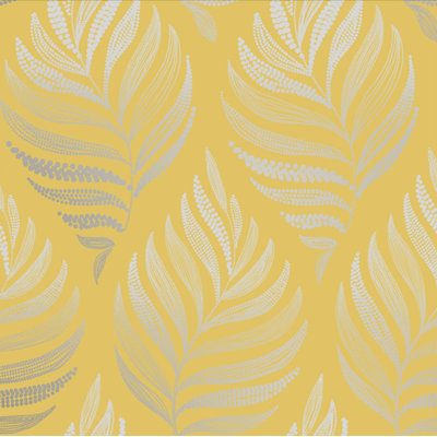 Botanica Floral Metallic Wallpaper Roll