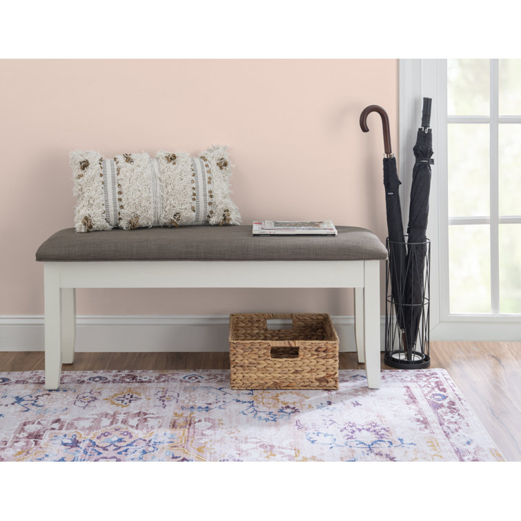 Eltingville Polyester Upholstered Storage Bench