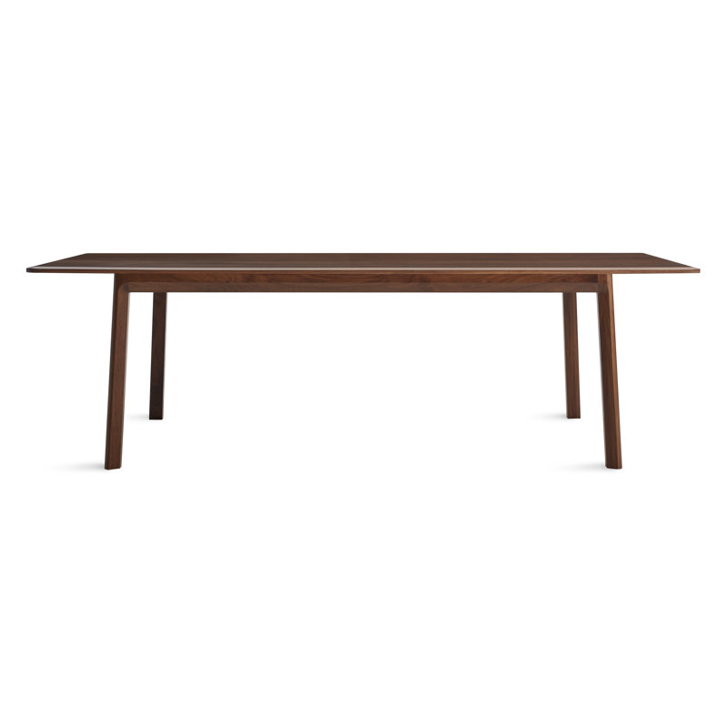 Keeps Solid Wood Dining Table, Walnut, 42" W x 100" L