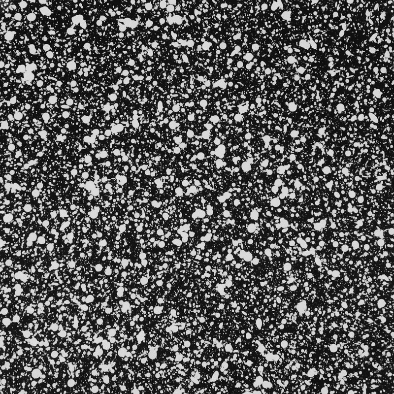 Table d'appoint en fer Anika Hendershot, Terrazzo noir