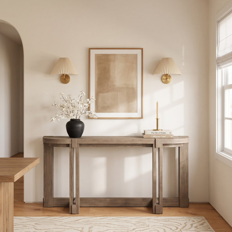 Calder 60" Solid Wood Console Table