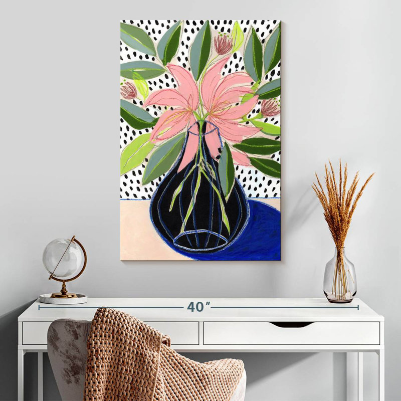 Harnek Lavish Spring Florals IV, H 30 po x l 20 po