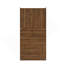 Bureau en L, bureau d'ordinateur avec tiroirs avec éclairage à DEL, bureau d'angle moderne pour la maison, le bureau