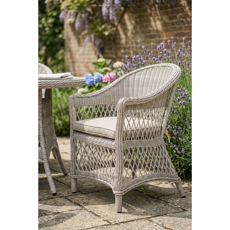 4 - Person Wicker Patio Dining Set with