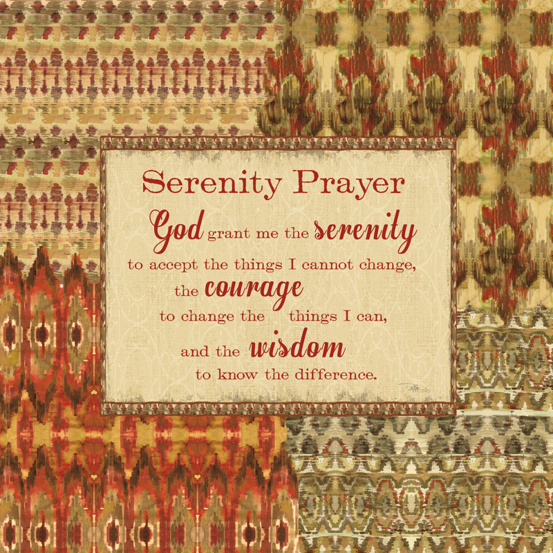 Mirage Words IV Sq by Pela Studio - Wrapped Canvas Art Prints, 30cm H x 30cm W