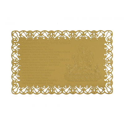 Décoration murale carte de talisman Dharani d’Avalokieshvara