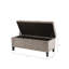 Banc de rangement capitonné à fermeture douce-601731442