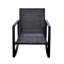 Ensemble de bistro 3 pièces pour terrasse avec coussin bleu pour jardin