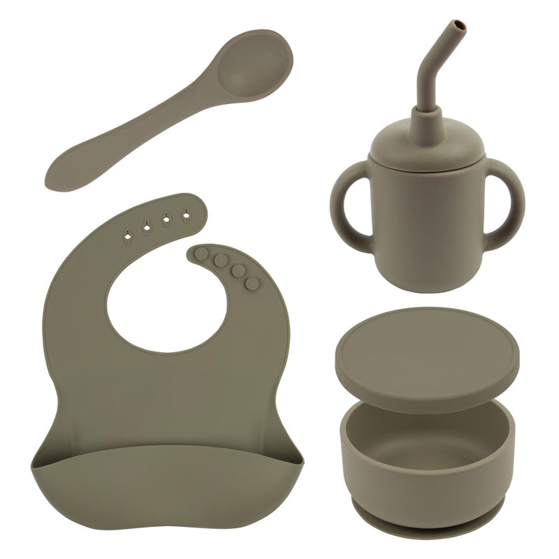 Piece Dinnerware Set, Silver