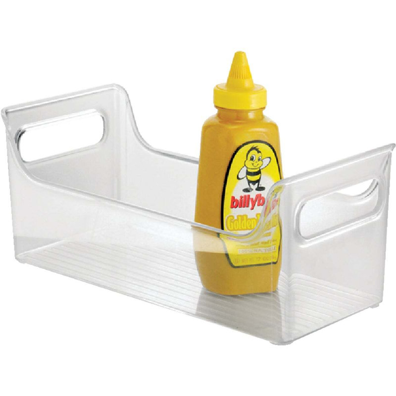iDesign 72530 Refrigerator Storage Caddy Clear Plastic Clear
