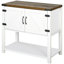 Buffet de cuisine Potters avec armoire de rangement et tablette inférieure-300187874
